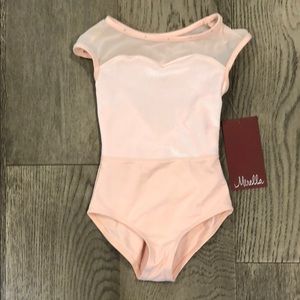 Mirella pink leotard
